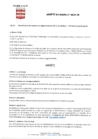 A_2024-29 / Arrêté de circulation – 713 route des Bruyères / 8 au 17 avril