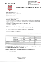 D_2025-14 / Affectation du solde de fonctionnement 2024