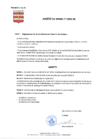 A_2025-38 / Arrêté de stationnement chemin des Ecoliers – Borne IRVE / 2 au 20 juin 2025
