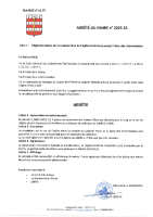 A_2025-55 / Arrêté de circulation Rue de l’Eglise et Place des Chanoinesses – Mariage / 5 juillet 2025