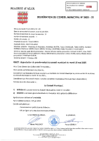 D_2025-22 / Procès Verbal de la séance du 13 mai 2025