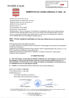 D_2025-30 / Avis du conseil municipal sur la révision du PLU de Theizé