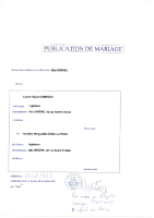 Mariage. Publication du 22-08-2025 / CARROCCI & FRIGO