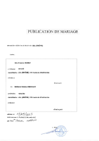 Mariage. Publication du 19-09-2025 / IBANEZ & JABOULET