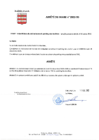 A_2025-95 / Stationnement parking Ecoliers / 15 au 19 décembre 2025