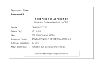 DP 069 004 25 00035 / EDF SOLUTION SOLAIRES (MARX) [A_2025-96]