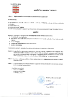 A_2026-02 / Arrêté de circulation et stationnement – Défilé carnaval / 6 février 2026