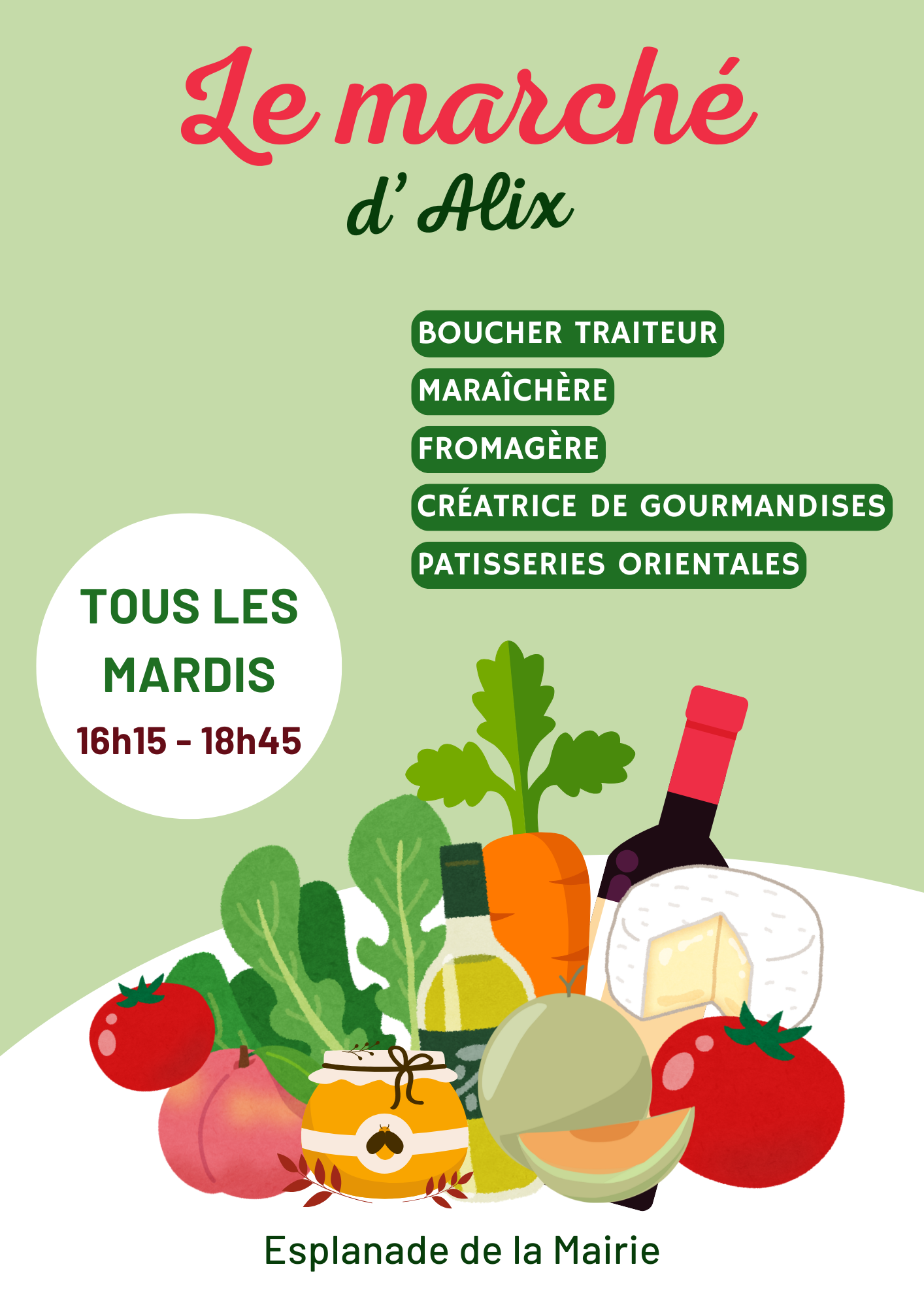Marché de Alix