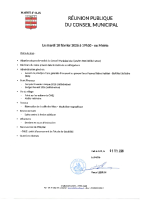 Ordre du jour CM du 10 février 2026