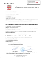 D_2026-01 / Procès Verbal de la séance du 3 novembre 2025