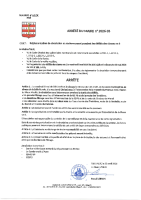 A_2026-35 / Arrêté de circulation – Défilés des Classes / 8 et 10 mai 2026